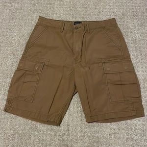 Levi Strauss & Co. Brown Khaki Cargo Style Shorts 34
